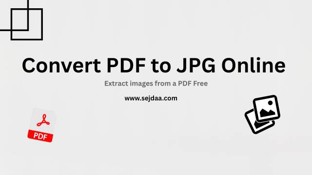 Convert PDF to JPG Online