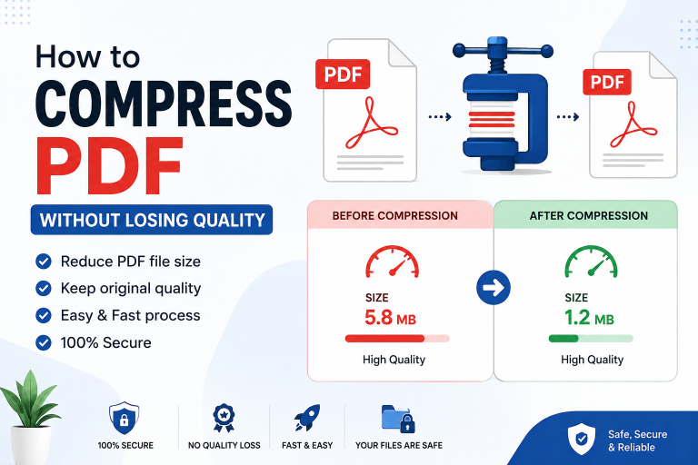How to Compress PDF Without Losing Quality