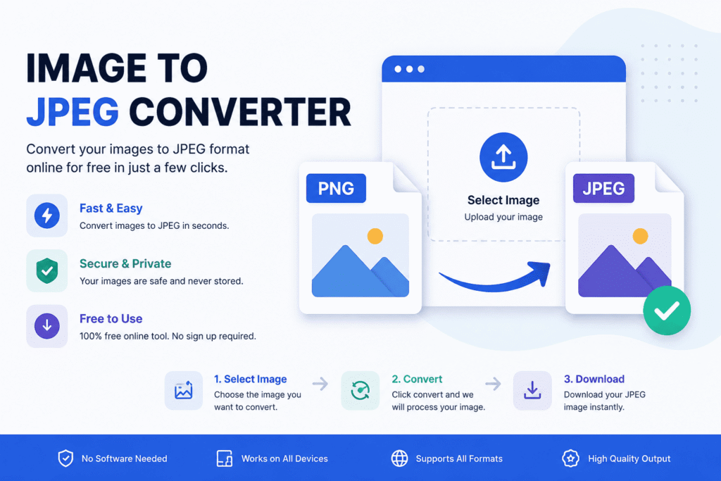 Image to JPEG Converter – Convert JPG Online Free