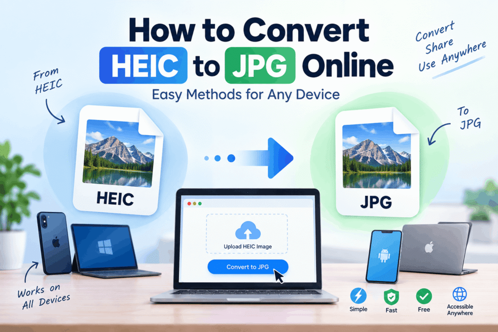 How to Convert HEIC to JPG Online